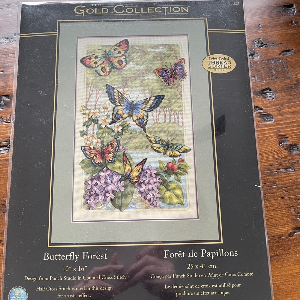 Dimensions Butterfly Forest Cross Stitch Kit